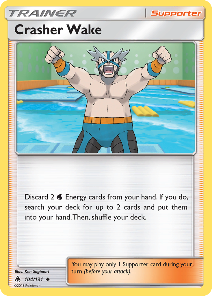 Crasher Wake (104/131) [Sun & Moon: Forbidden Light] | Clutch Gaming