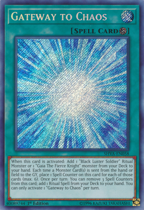 Gateway to Chaos [SHVA-EN058] Secret Rare | Clutch Gaming