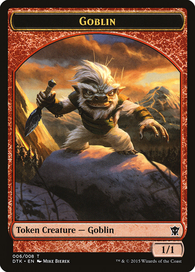 Goblin Token [Dragons of Tarkir Tokens] | Clutch Gaming