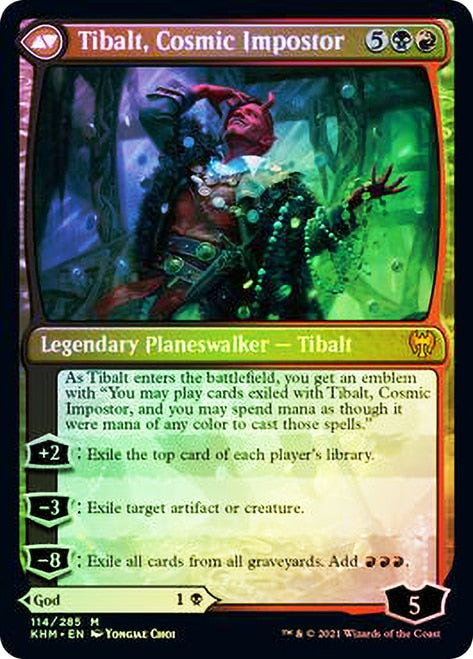 Valki, God of Lies // Tibalt, Cosmic Impostor [Kaldheim Prerelease Promos] | Clutch Gaming