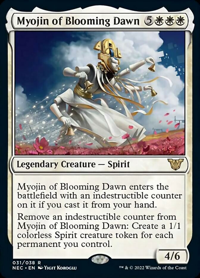 Myojin of Blooming Dawn [Kamigawa: Neon Dynasty Commander] | Clutch Gaming