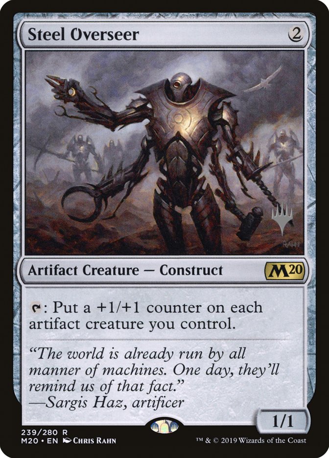 Steel Overseer (Promo Pack) [Core Set 2020 Promos] | Clutch Gaming