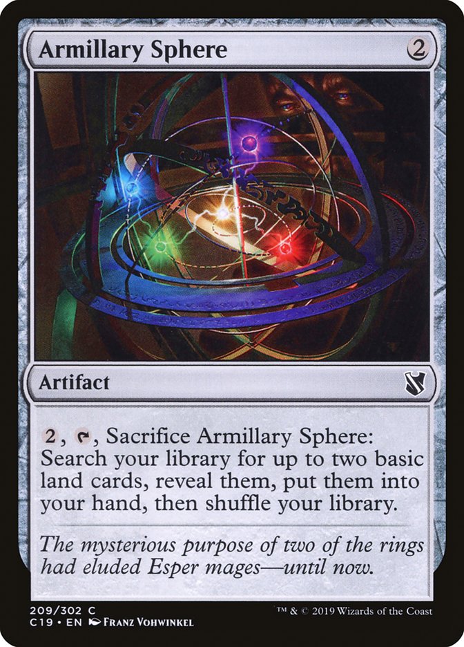 Armillary Sphere [Commander 2019] | Clutch Gaming