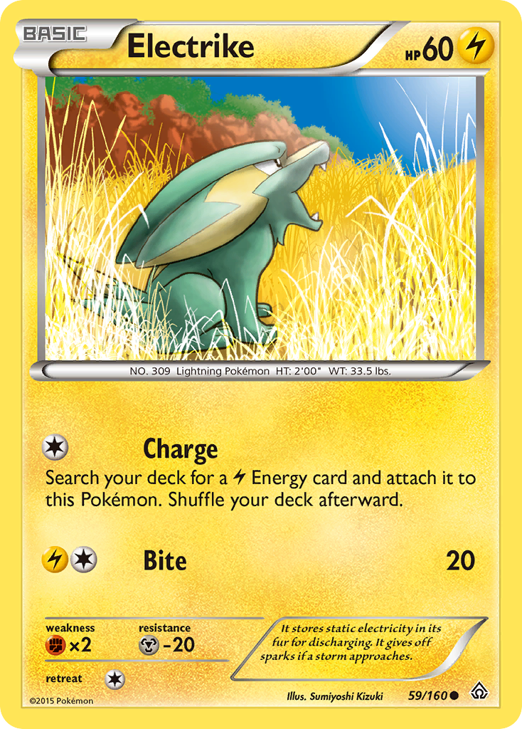 Electrike (59/160) [XY: Primal Clash] | Clutch Gaming