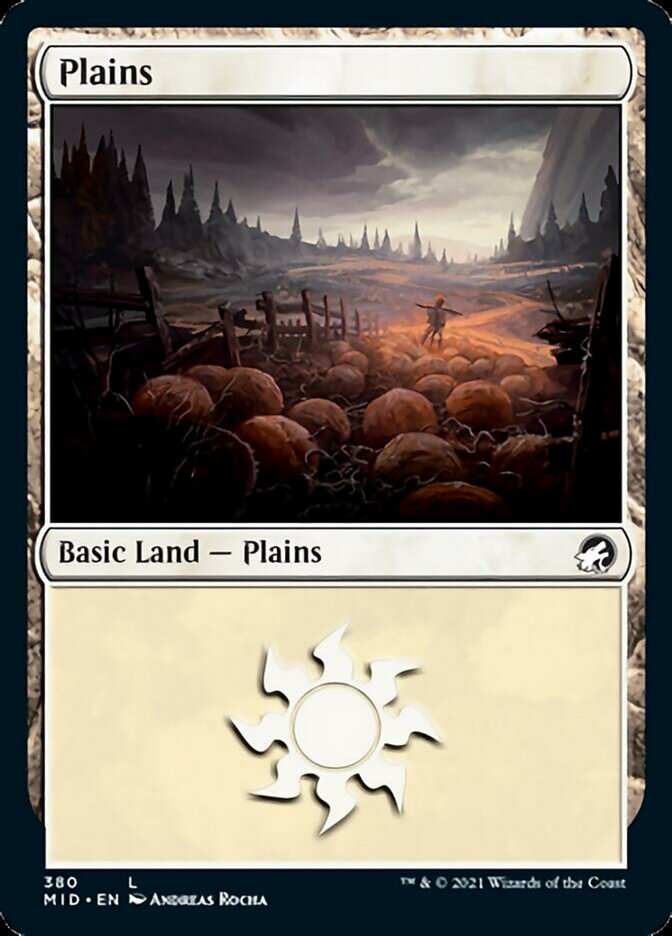 Plains (380) [Innistrad: Midnight Hunt] | Clutch Gaming