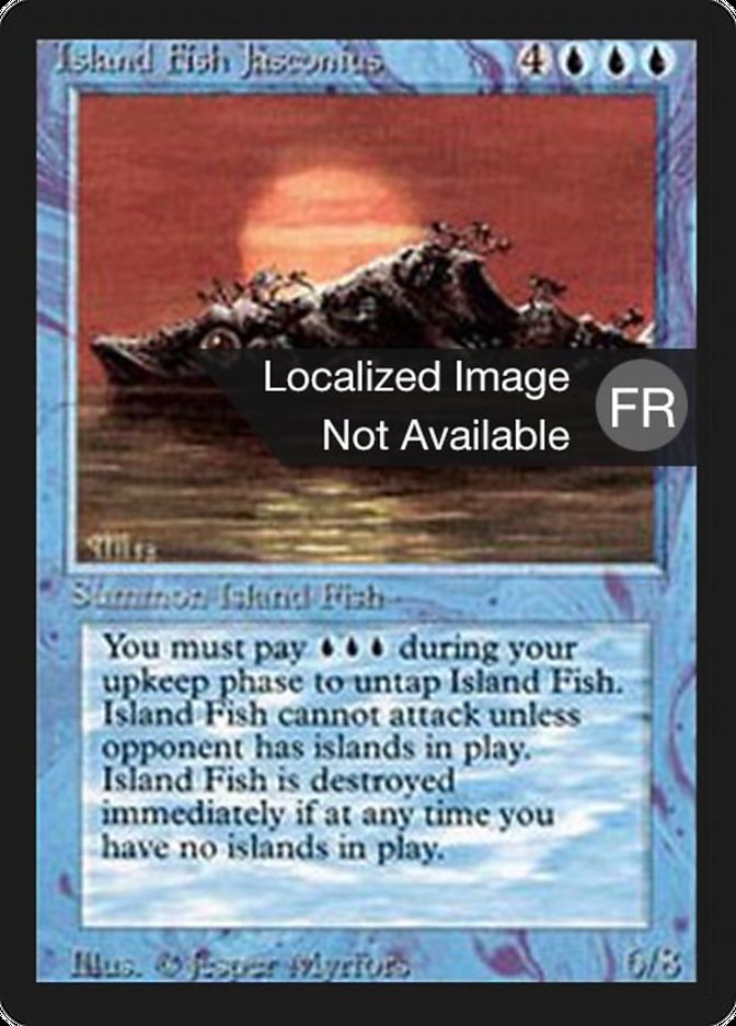 Island Fish Jasconius [Foreign Black Border] | Clutch Gaming