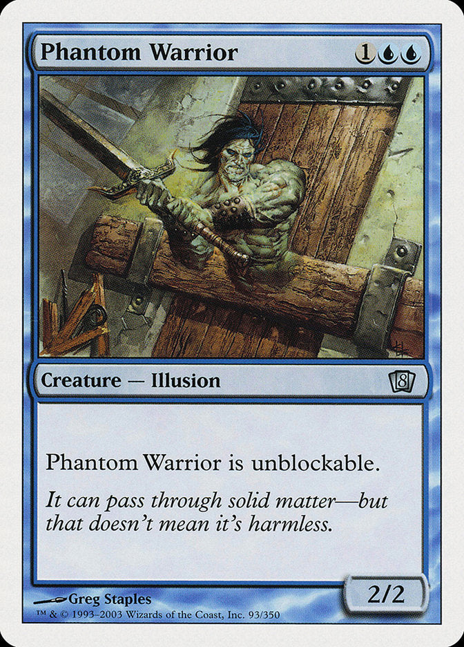 Phantom Warrior [Eighth Edition] | Clutch Gaming