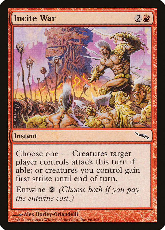 Incite War [Mirrodin] | Clutch Gaming