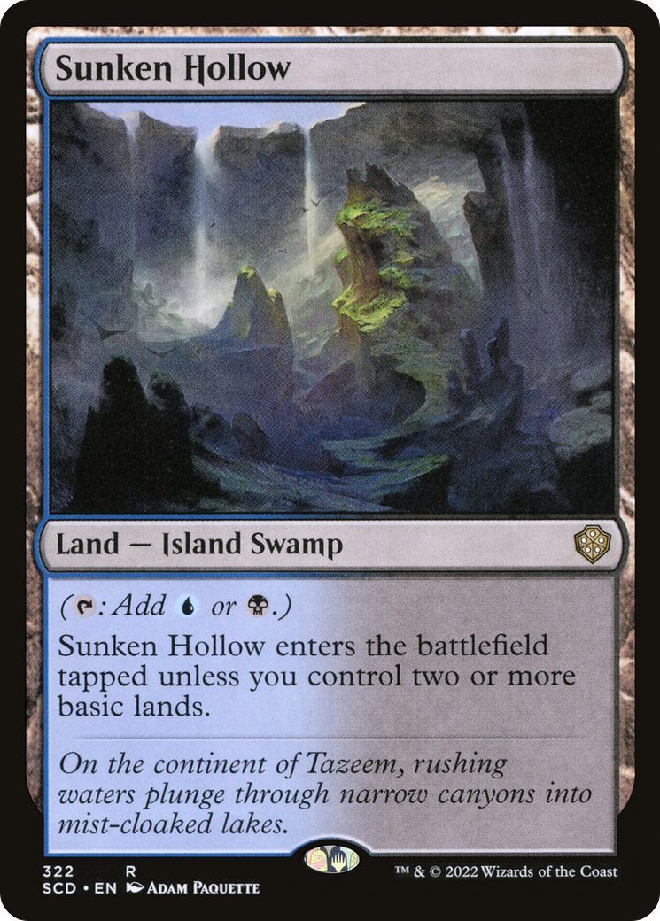 Sunken Hollow [Starter Commander Decks] | Clutch Gaming