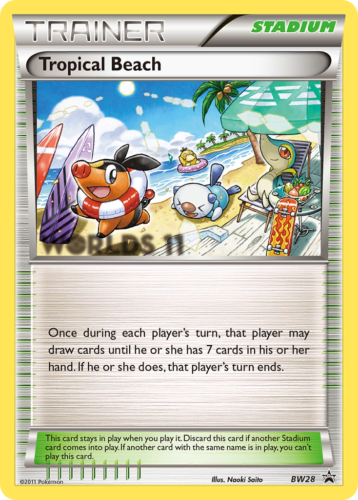 Tropical Beach (BW28) [Black & White: Black Star Promos] | Clutch Gaming