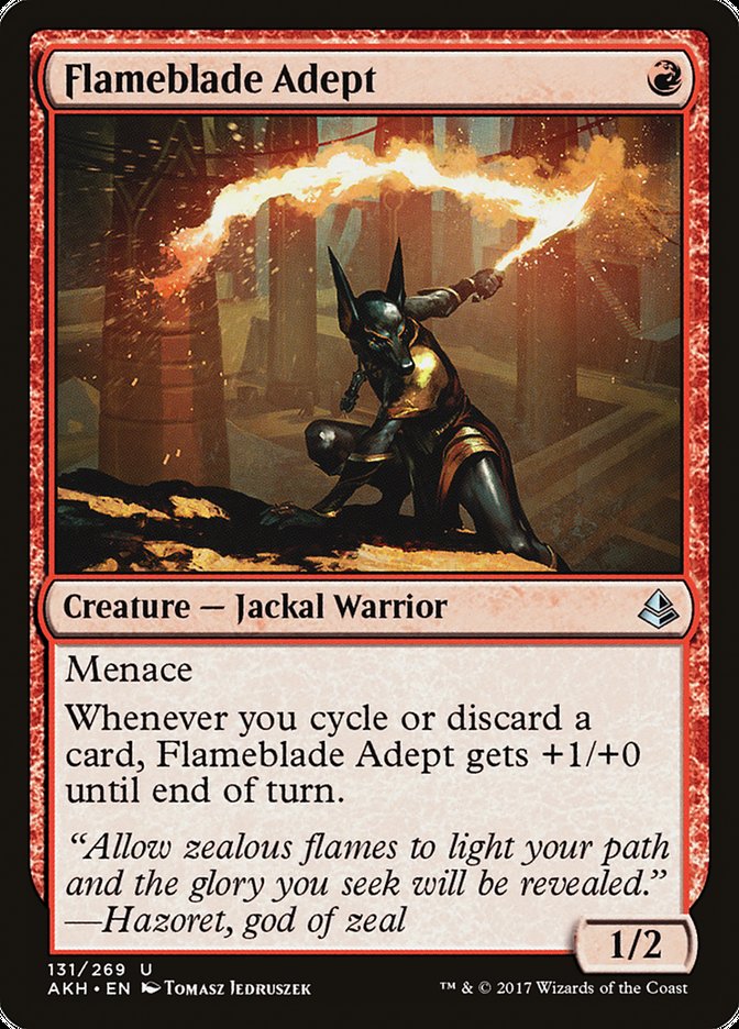 Flameblade Adept [Amonkhet] | Clutch Gaming