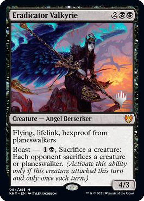 Eradicator Valkyrie (Promo Pack) [Kaldheim Promos] | Clutch Gaming