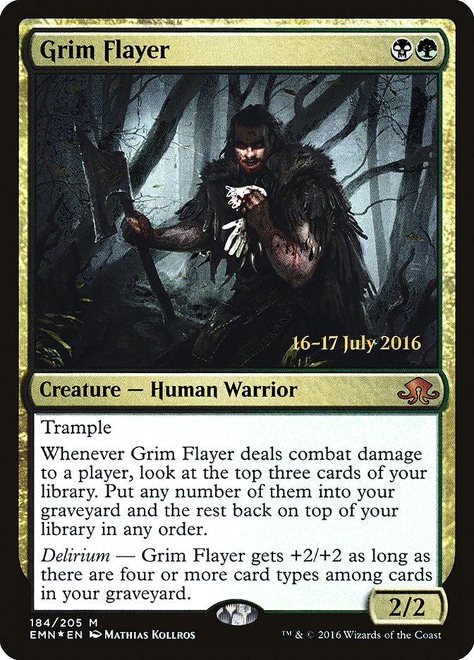 Grim Flayer [Eldritch Moon Prerelease Promos] | Clutch Gaming