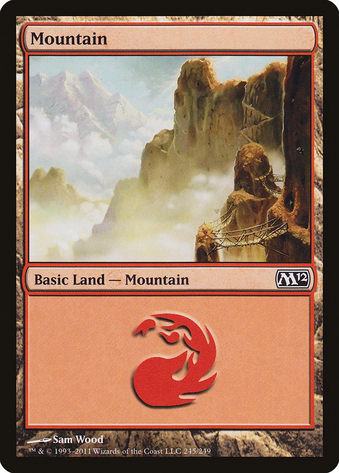 Mountain (245) [Magic 2012] | Clutch Gaming