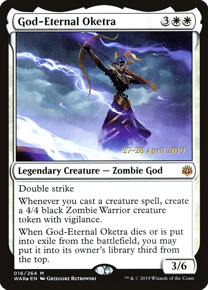 God-Eternal Oketra [War of the Spark Prerelease Promos] | Clutch Gaming