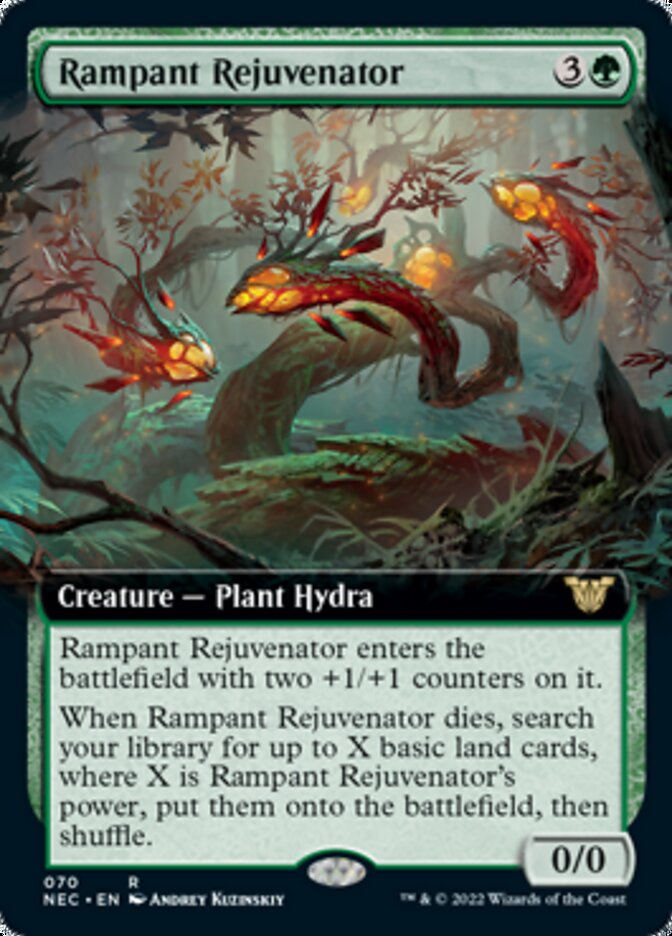 Rampant Rejuvenator (Extended Art) [Kamigawa: Neon Dynasty Commander] | Clutch Gaming