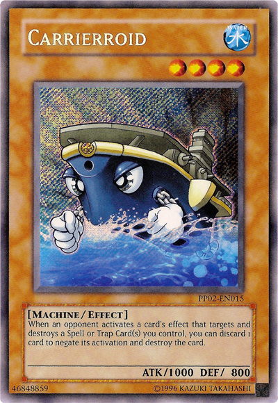 Carrierroid [PP02-EN015] Secret Rare | Clutch Gaming