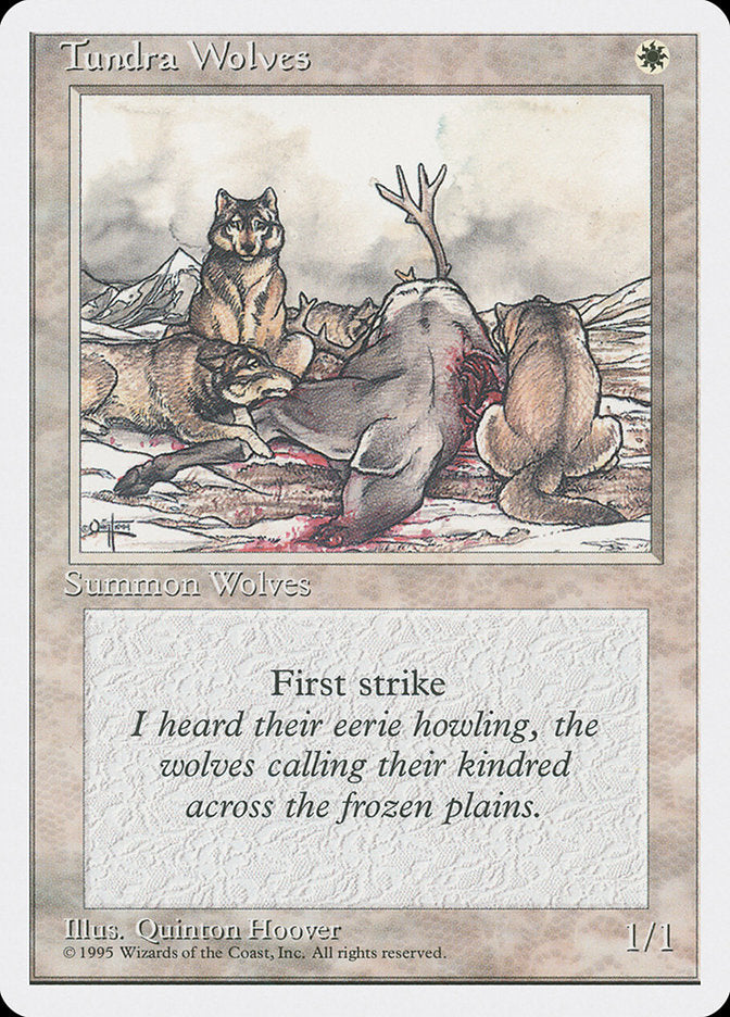 Tundra Wolves [Fourth Edition] | Clutch Gaming