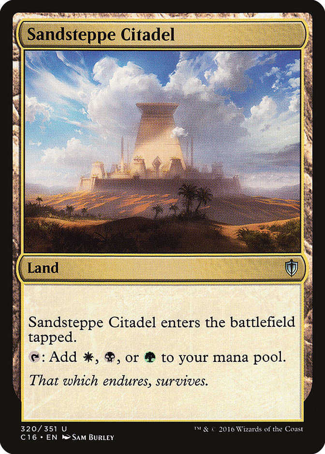 Sandsteppe Citadel [Commander 2016] | Clutch Gaming