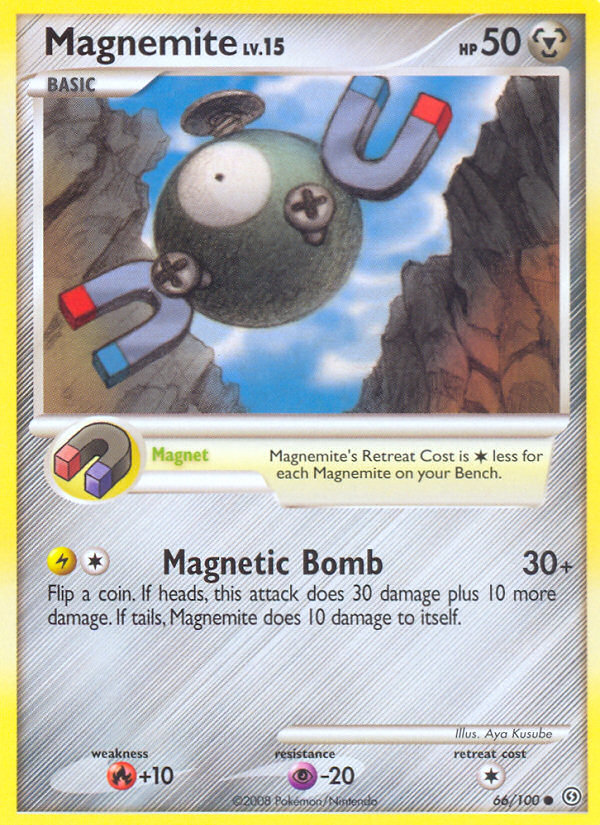 Magnemite (66/100) [Diamond & Pearl: Stormfront] | Clutch Gaming