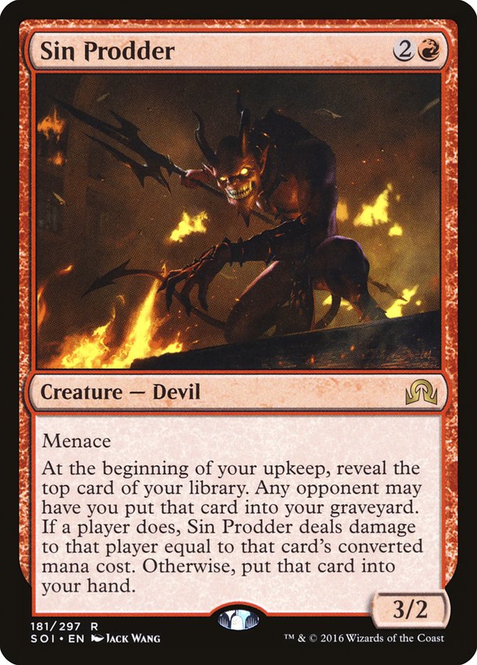 Sin Prodder [Shadows over Innistrad] | Clutch Gaming