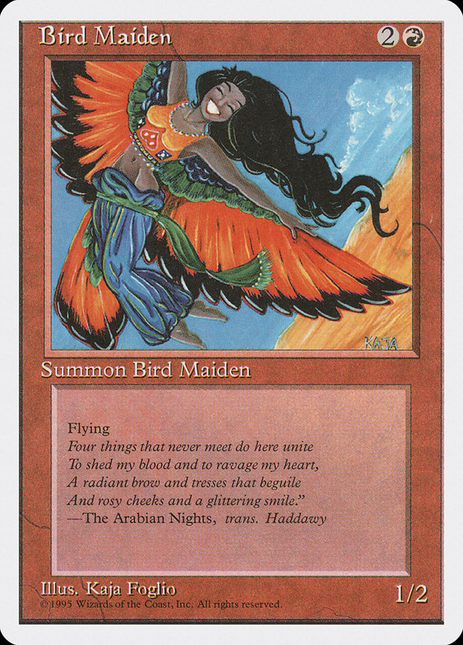 Bird Maiden [Fourth Edition] | Clutch Gaming