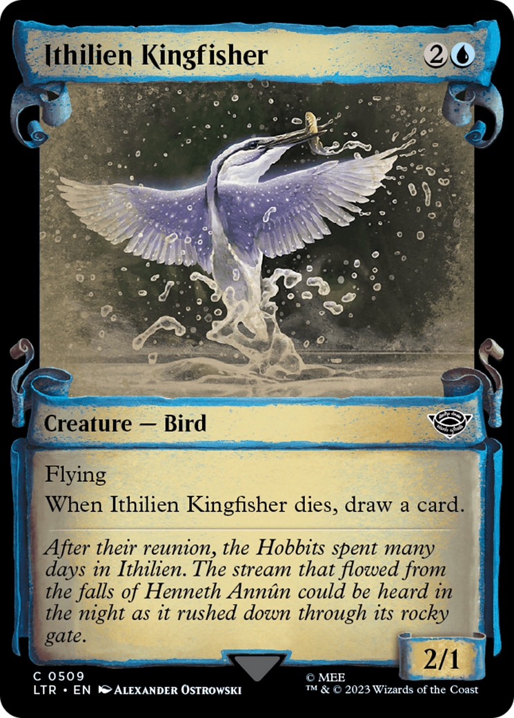 Ithilien Kingfisher [The Lord of the Rings: Tales of Middle-Earth Showcase Scrolls] | Clutch Gaming