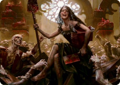 Gisa, Glorious Resurrector Art Card [Innistrad: Midnight Hunt Art Series] | Clutch Gaming