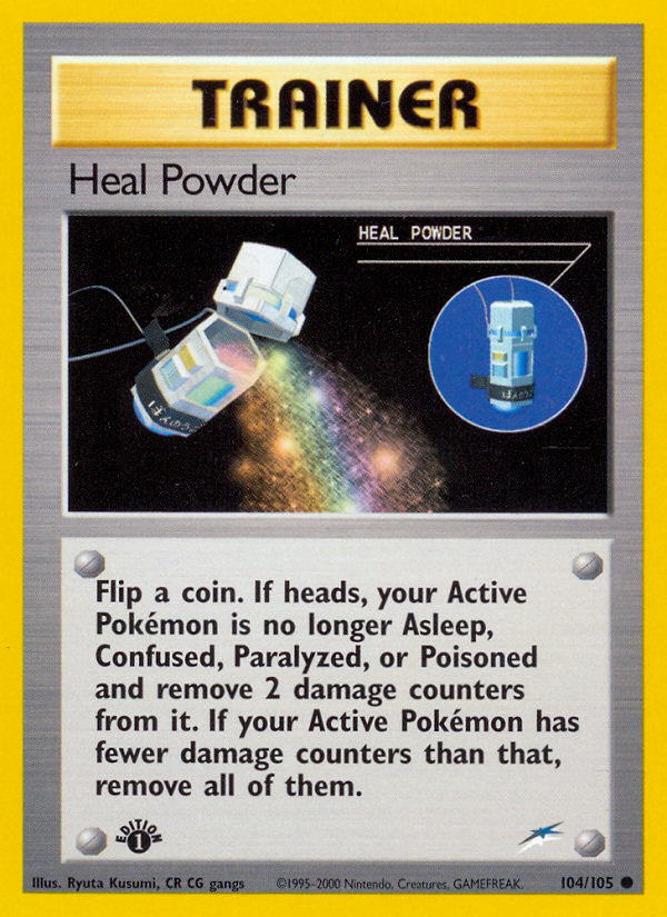 Heal Powder (104/105) [Neo Destiny 1st Edition] | Clutch Gaming