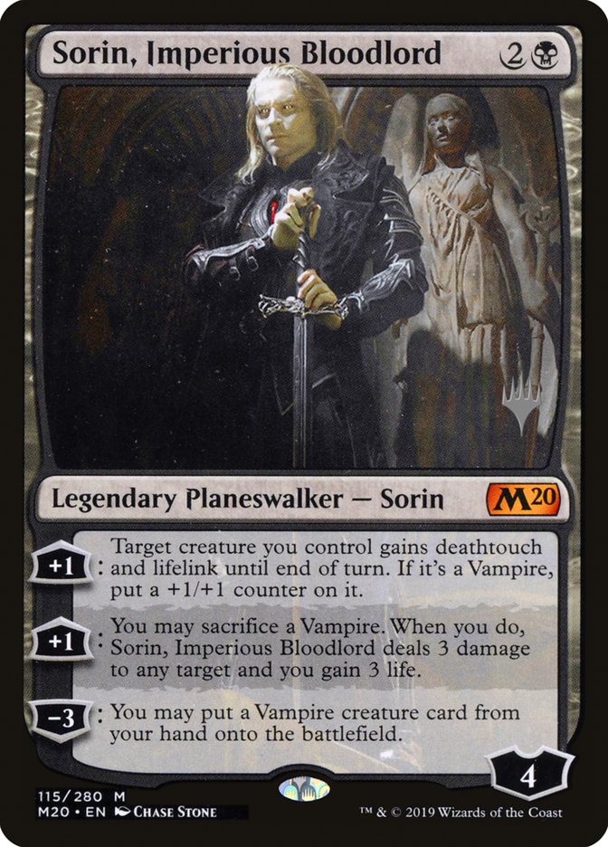 Sorin, Imperious Bloodlord (Promo Pack) [Core Set 2020 Promos] | Clutch Gaming