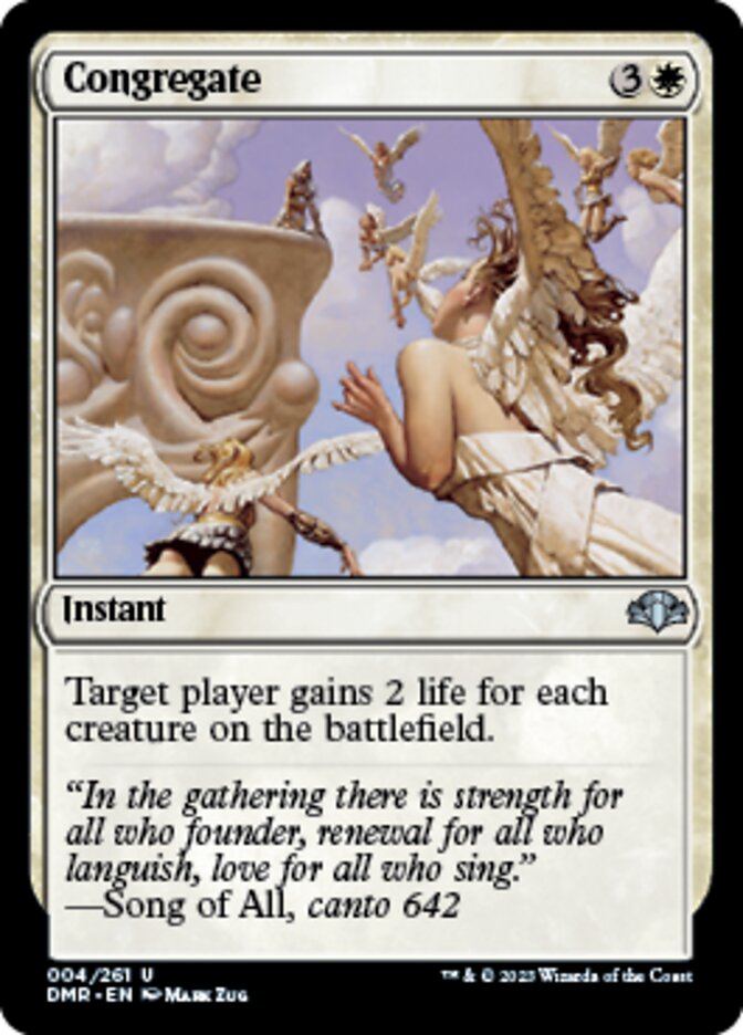 Congregate [Dominaria Remastered] | Clutch Gaming
