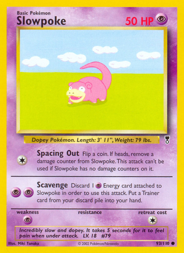 Slowpoke (93/110) [Legendary Collection] | Clutch Gaming