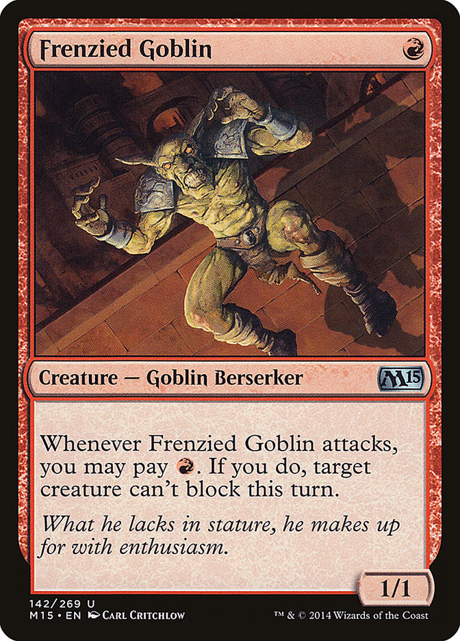 Frenzied Goblin [Magic 2015] | Clutch Gaming