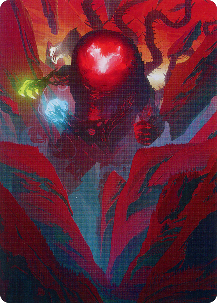 Omnath, Locus of All Art Card (62) [March of the Machine Art Series] | Clutch Gaming