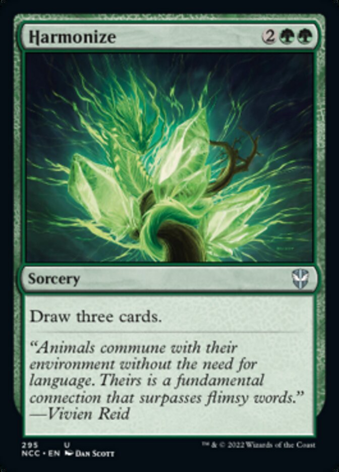 Harmonize [Streets of New Capenna Commander] | Clutch Gaming