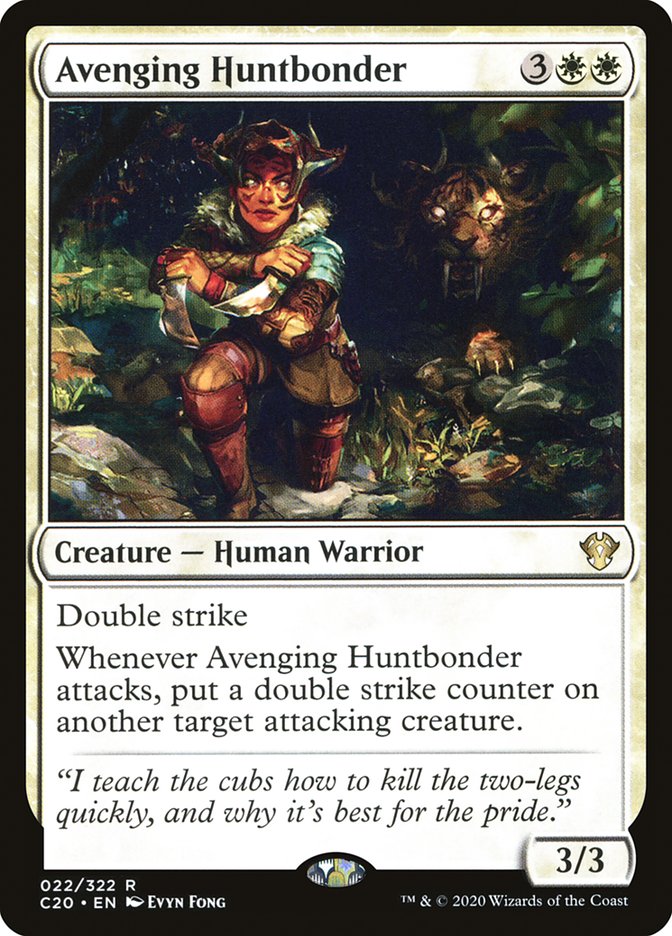 Avenging Huntbonder [Commander 2020] | Clutch Gaming