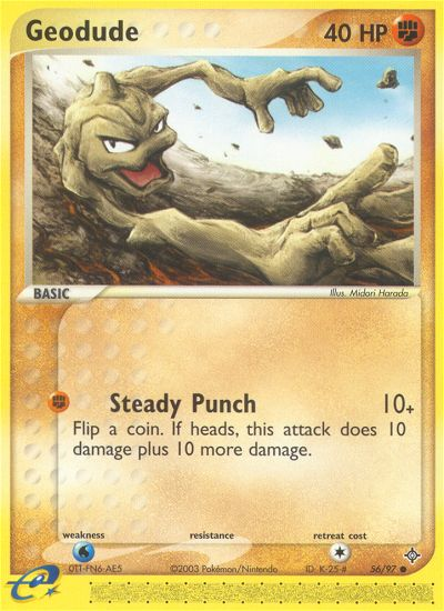 Geodude (56/97) [EX: Dragon] | Clutch Gaming