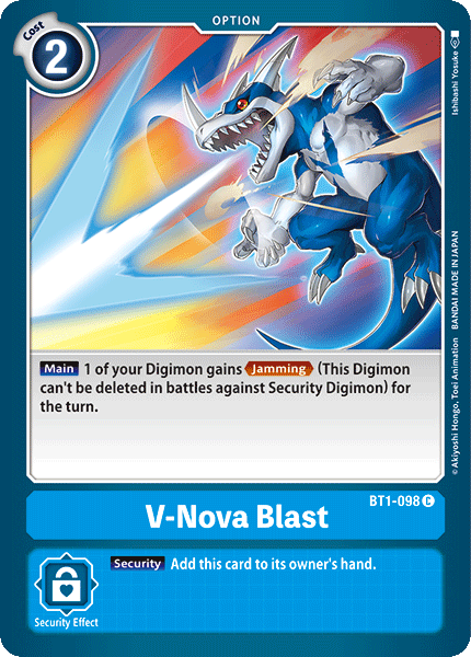 V-Nova Blast [BT1-098] [Release Special Booster Ver.1.0] | Clutch Gaming