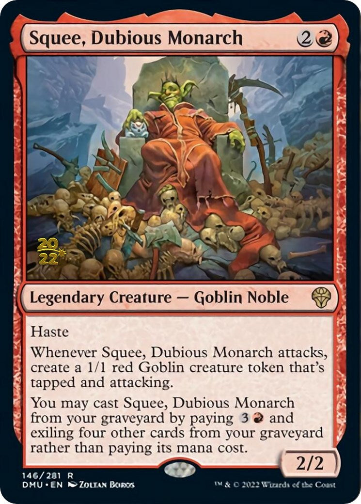 Squee, Dubious Monarch [Dominaria United Prerelease Promos] | Clutch Gaming