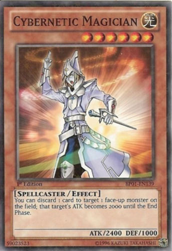 Cybernetic Magician [BP01-EN139] Starfoil Rare | Clutch Gaming