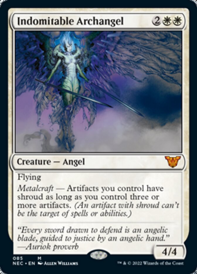 Indomitable Archangel [Kamigawa: Neon Dynasty Commander] | Clutch Gaming