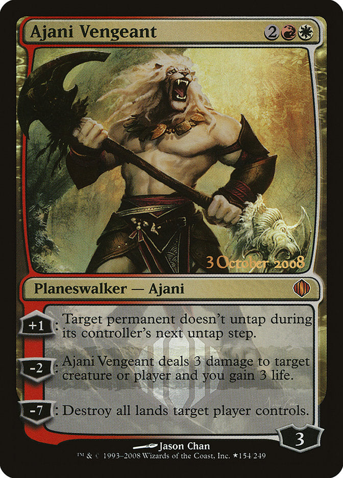 Ajani Vengeant [Shards of Alara Promos] | Clutch Gaming