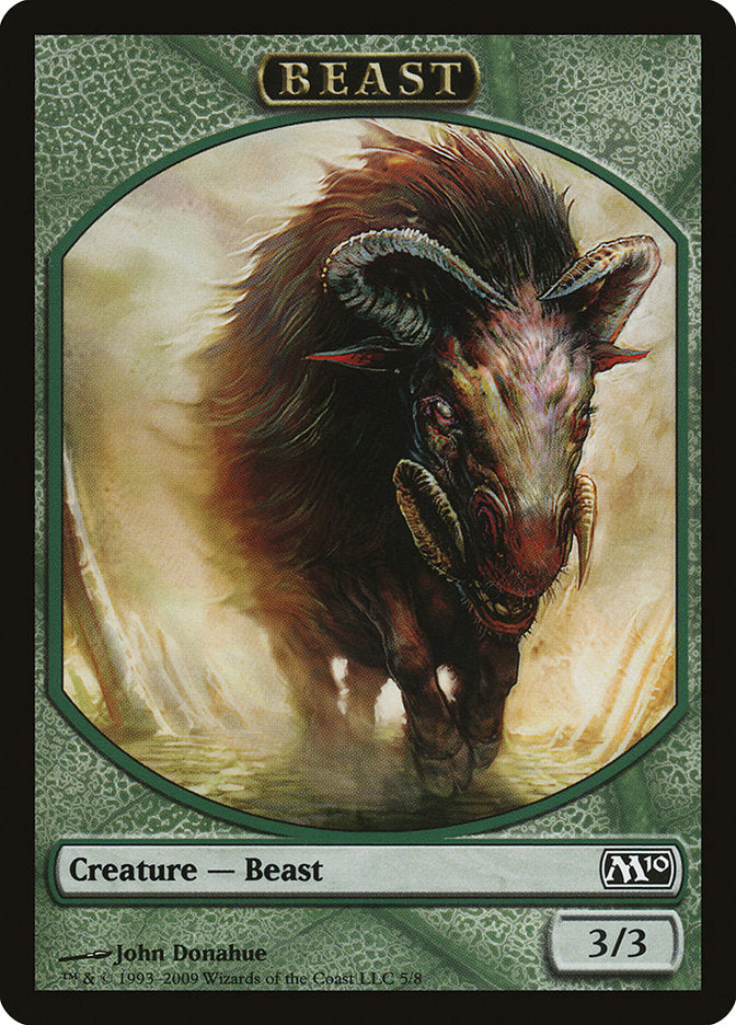 Beast Token [Magic 2010 Tokens] | Clutch Gaming