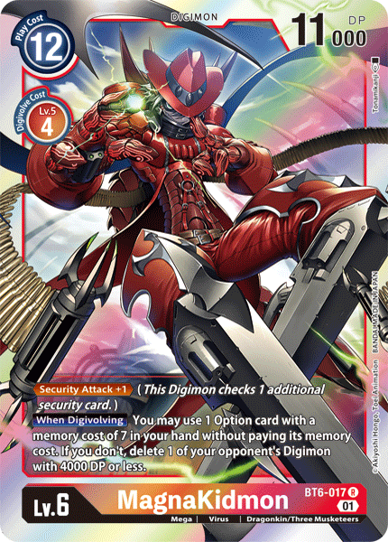 MagnaKidmon [BT6-017] [Double Diamond] | Clutch Gaming