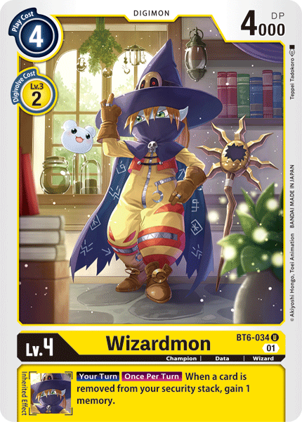 Wizardmon [BT6-034] [Double Diamond] | Clutch Gaming