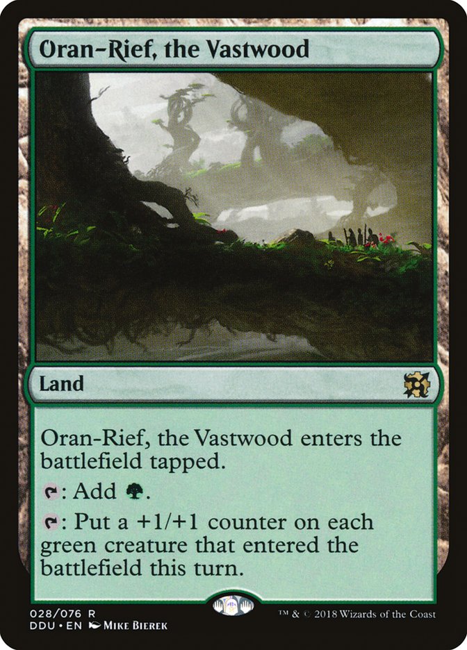 Oran-Rief, the Vastwood [Duel Decks: Elves vs. Inventors] | Clutch Gaming