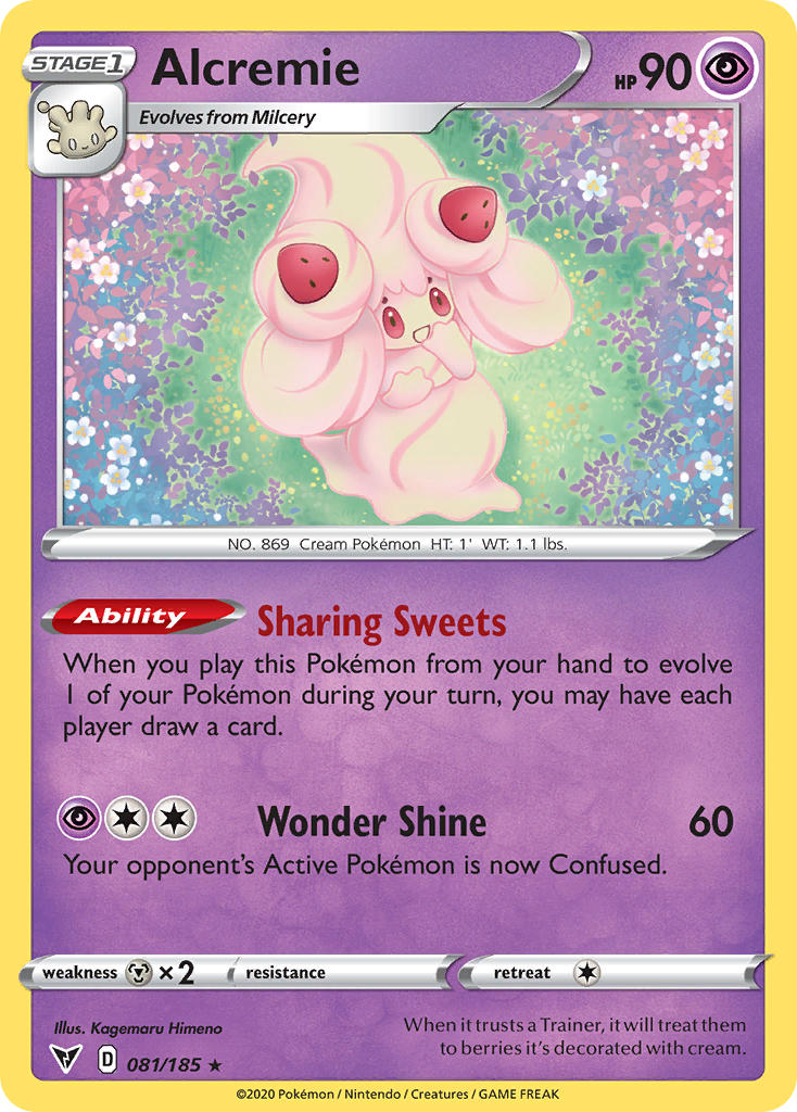 Alcremie (081/185) [Sword & Shield: Vivid Voltage] | Clutch Gaming