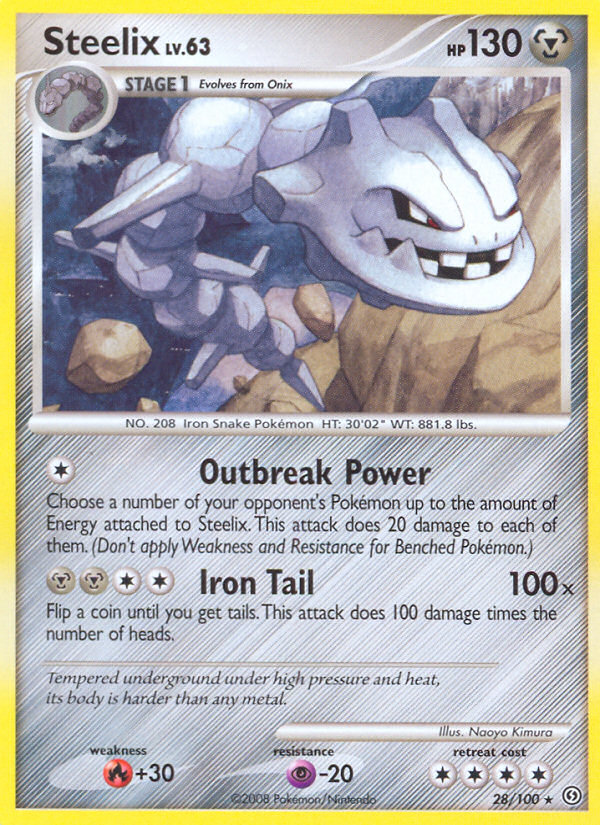 Steelix (28/100) [Diamond & Pearl: Stormfront] | Clutch Gaming