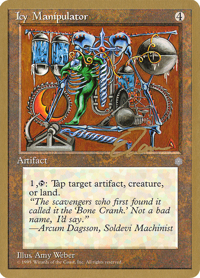 Icy Manipulator (Eric Tam) [Pro Tour Collector Set] | Clutch Gaming