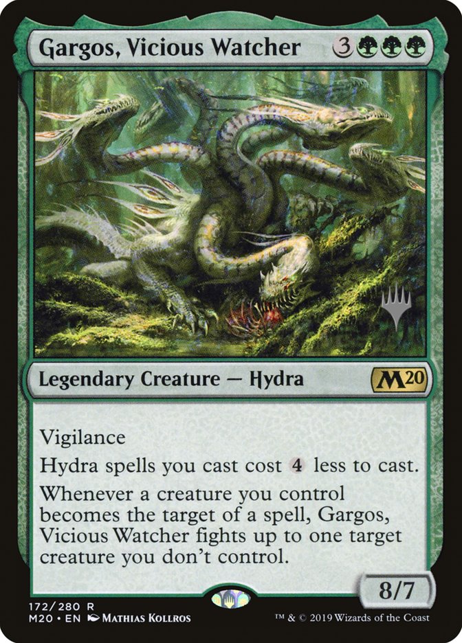 Gargos, Vicious Watcher (Promo Pack) [Core Set 2020 Promos] | Clutch Gaming